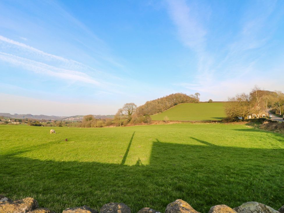 A field with grazing animal and trees at 5 Belper Lane End in Belper