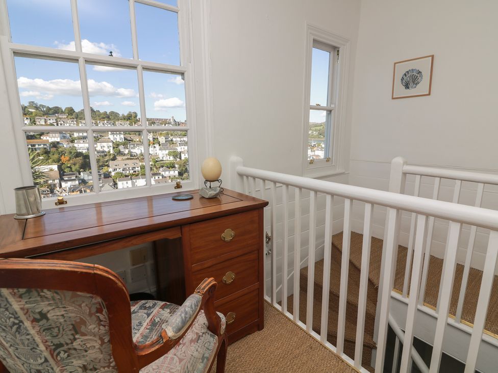 A landing with a desk and chair at 36 Crowthers Hill Dartmouth