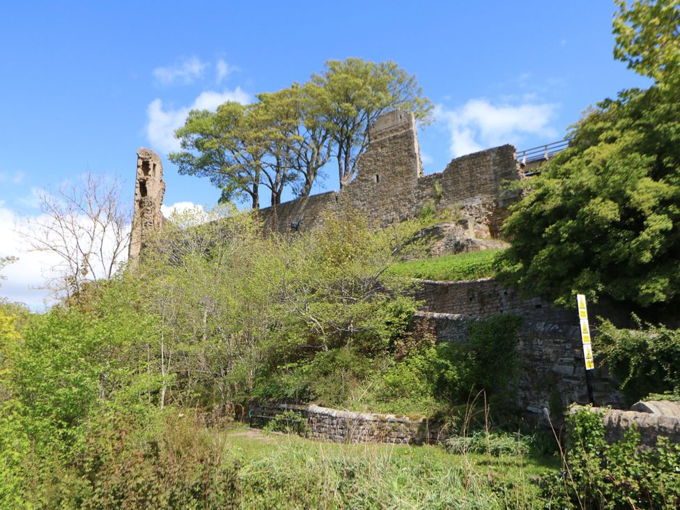 Ruins with trees in the background at 1 Kyles Yard Barnard Castle