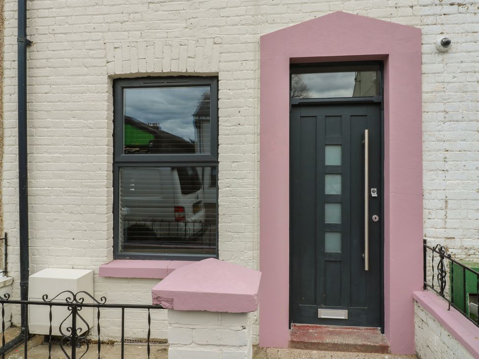 A building exterior with a front door and window at Seibiant in Ramsgate
