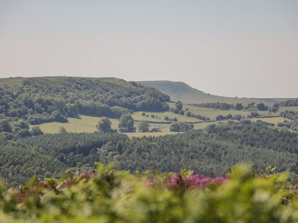 A scenic view of hills and fields at 3 Marinas side Malton