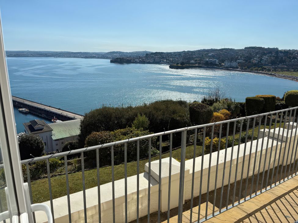 A view of the coastline and water at Number 1 Marina Court in Torquay