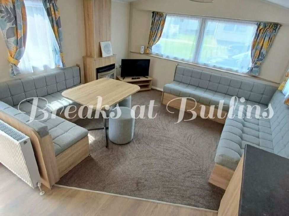a seating area with sofas and a table at Butlins Minehead - Holiday Accommodation 18045, Minehead