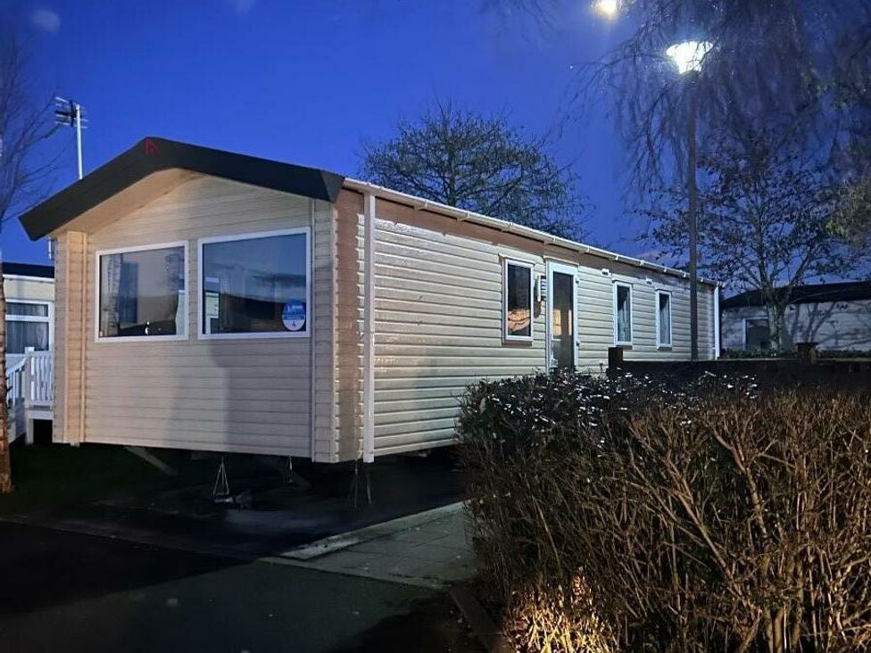 a holiday home with multiple windows at Cala Gran Holiday Park - Holiday Accommodation 21106, Fleetwood