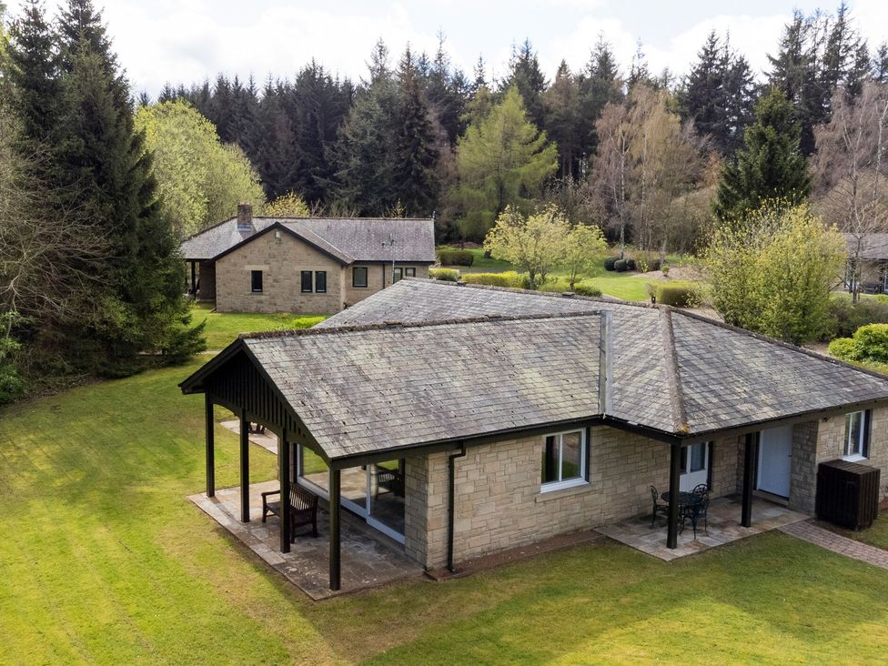 A house with a patio and garden at The Allensford Slaley