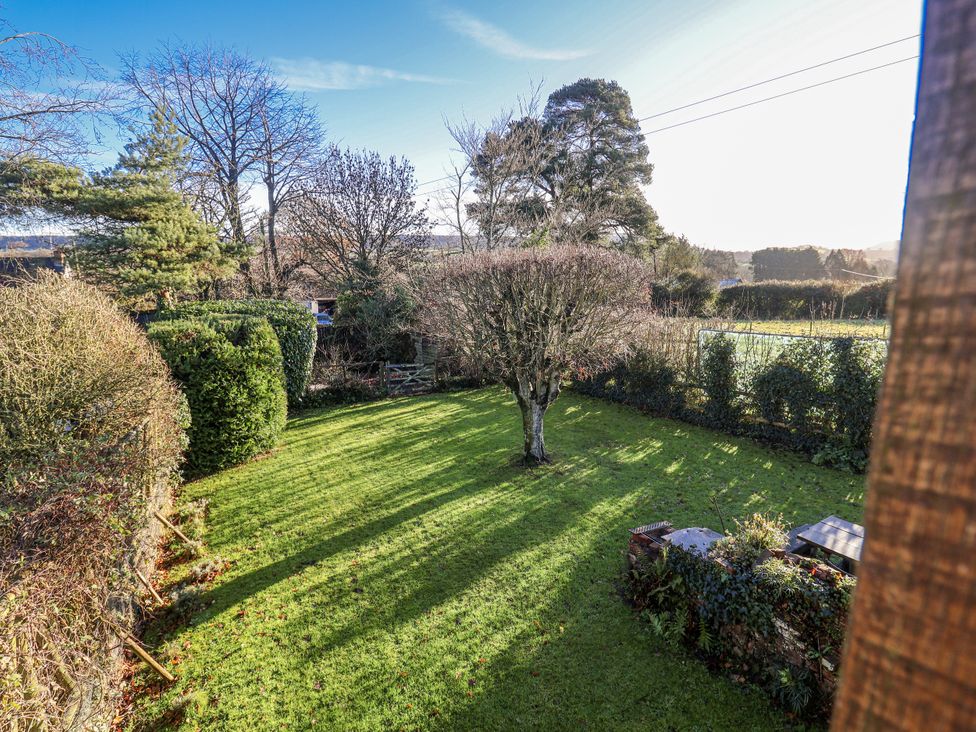 A garden with a tree and grass at The Little Barn Fluxton Nr. Ottery St Mary