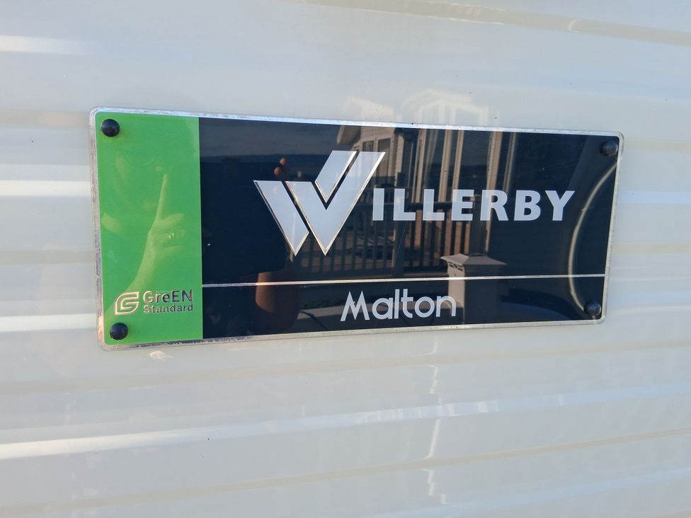 A Willerby Malton sign outdoors