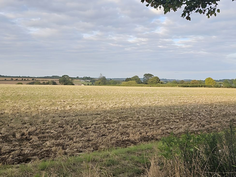 A landscape view with fields and trees at Rutland Apartment