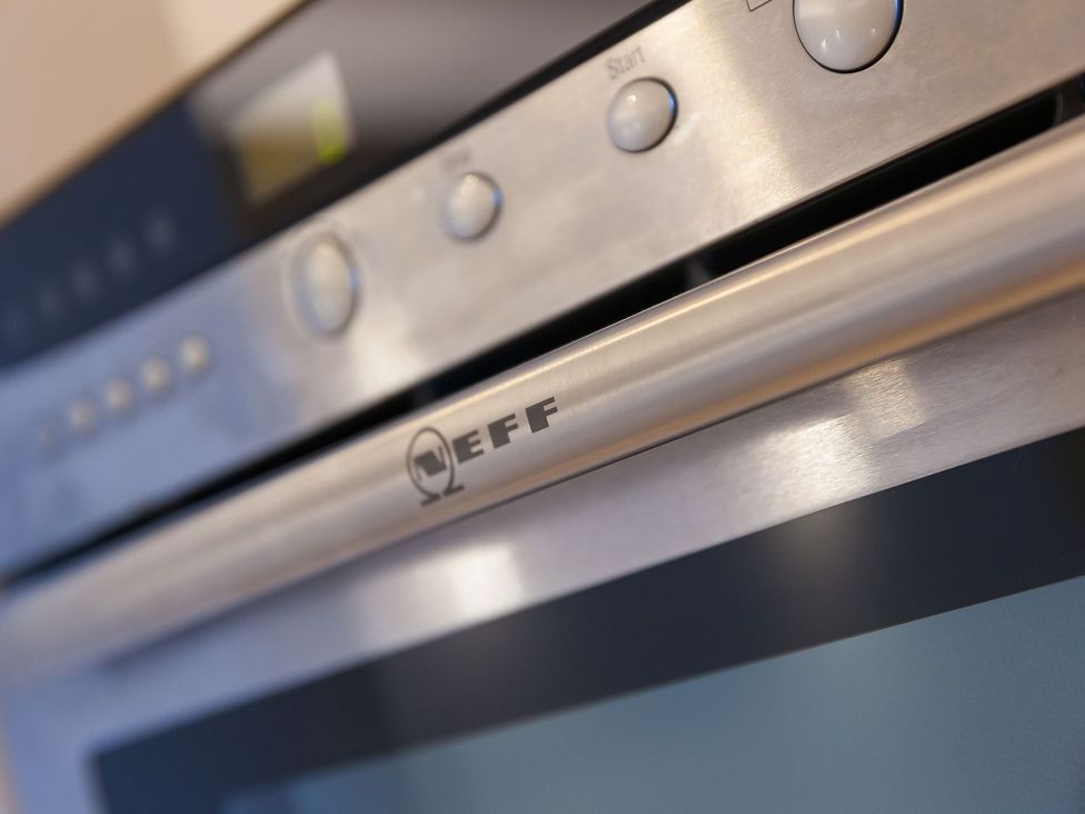 An oven control panel with buttons at Mid Air in St. Ives