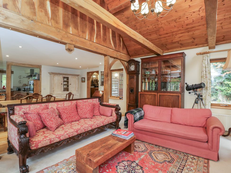 A living room with furniture and decor at Gardeners Hill Annex