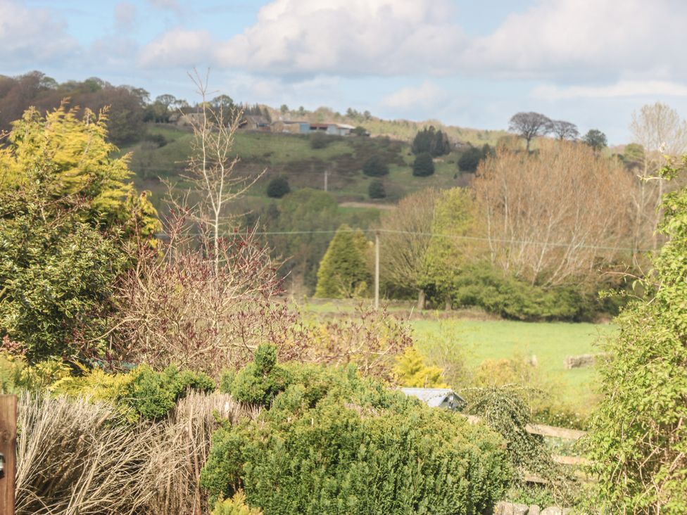 A view of hills and greenery at Underview in Jackson Bridge