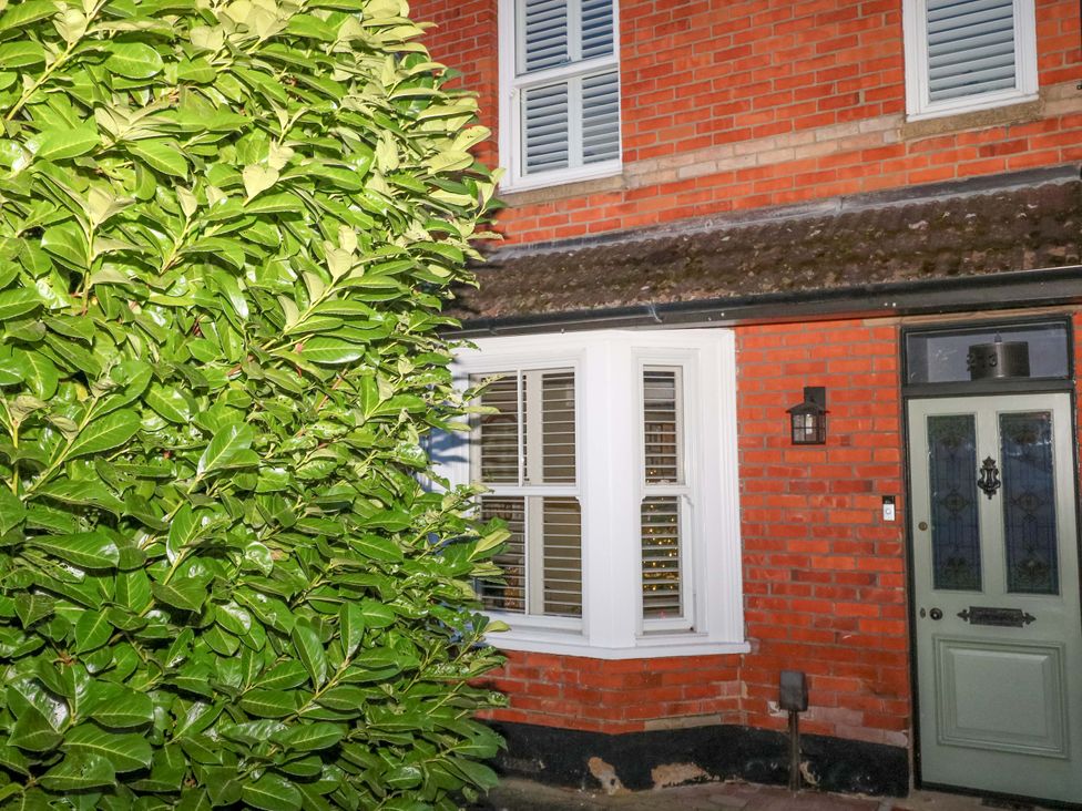 An outdoor view of a front door and windows at 213 Gordon Avenue in Camberley