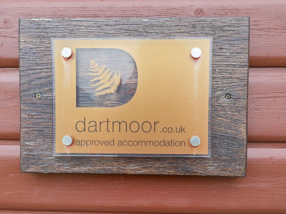 A sign for approved accommodation at Dartmoor View in Exeter