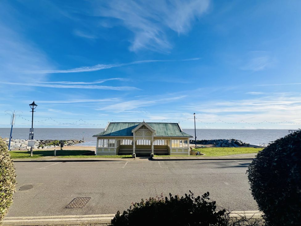 A seaside structure near the water at 11 Langer Road, Felixstowe
