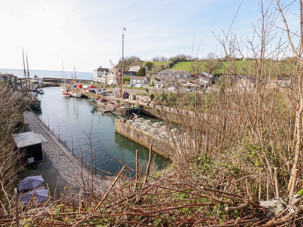 A harbor with boats and water at 18 Pagoda Drive, St. Austell