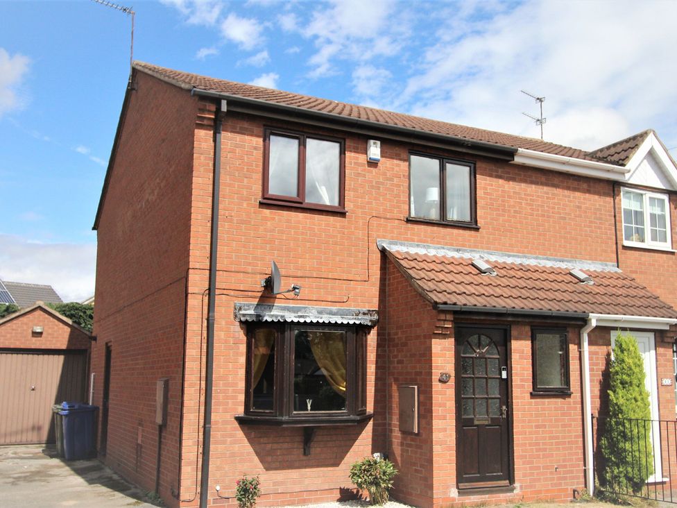 A house with windows and a door at 41 St. Georges Road Doncaster