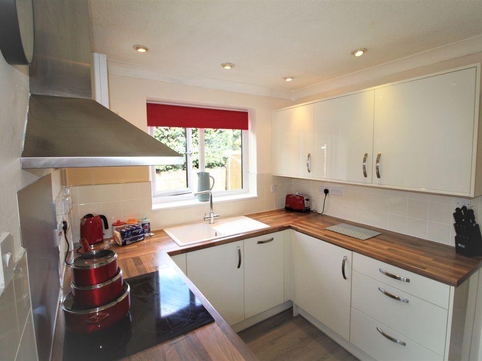 A kitchen with sink and counter surfaces at 41 St. Georges Road in Doncaster