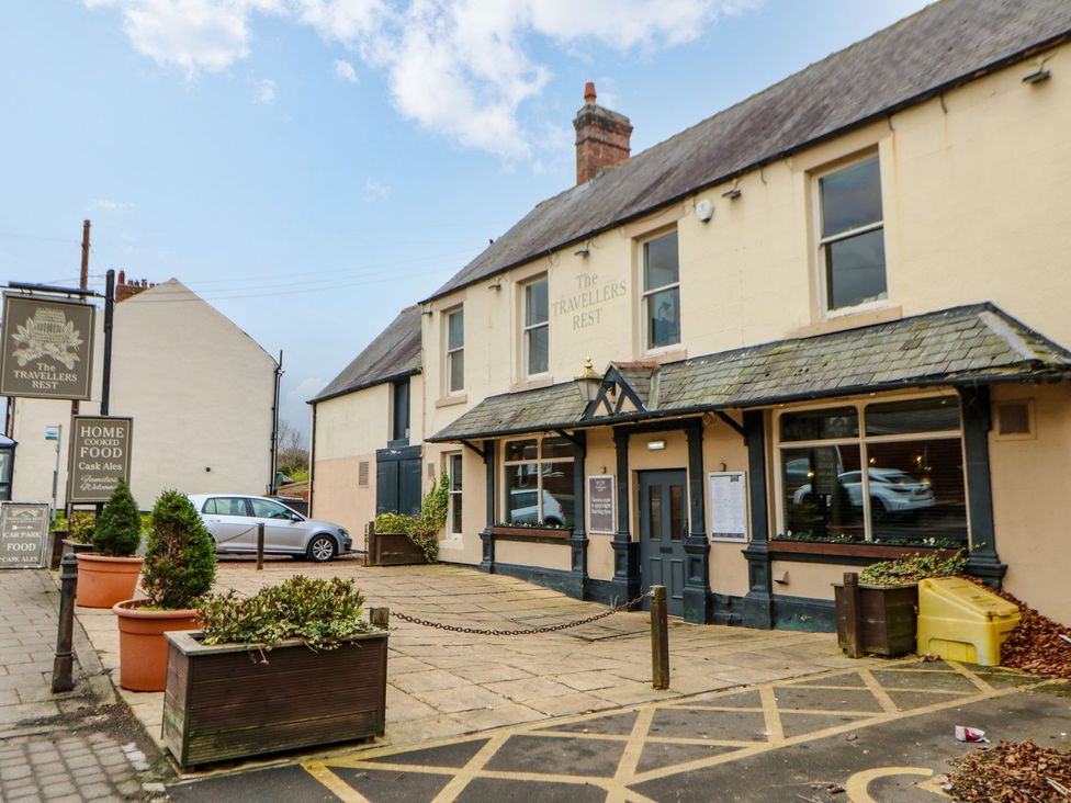 An exterior view of The Travellers Rest in Durham