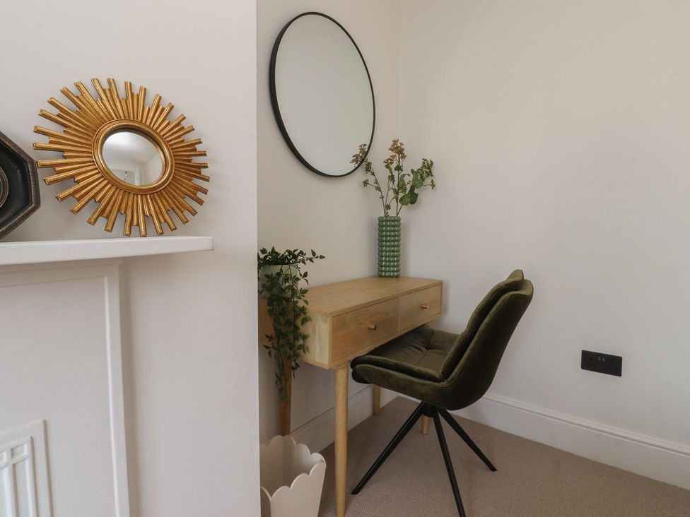 An office with a desk and chair at 11 Sandhurst Avenue Lytham St. Annes