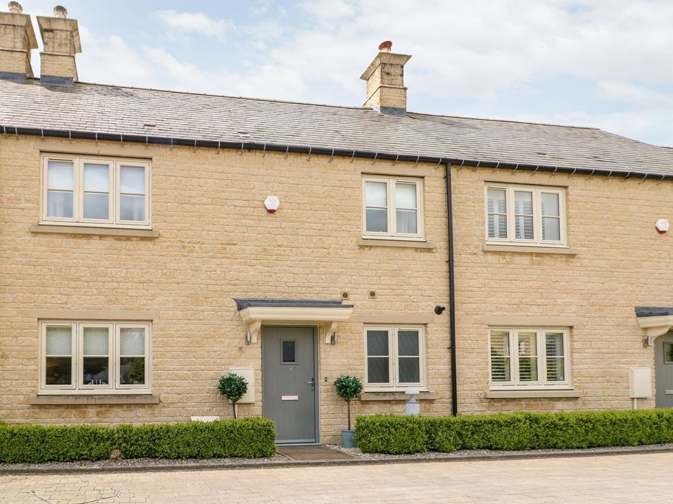 A house with front door and windows at East View in Cheltenham
