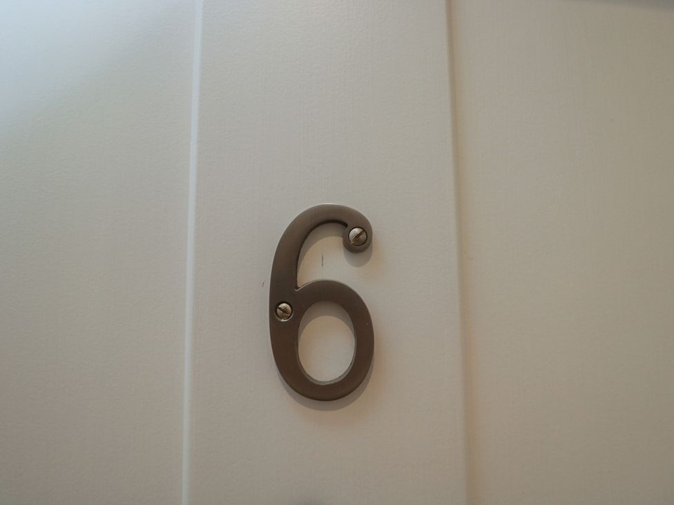 A door number 6 at Flat 6