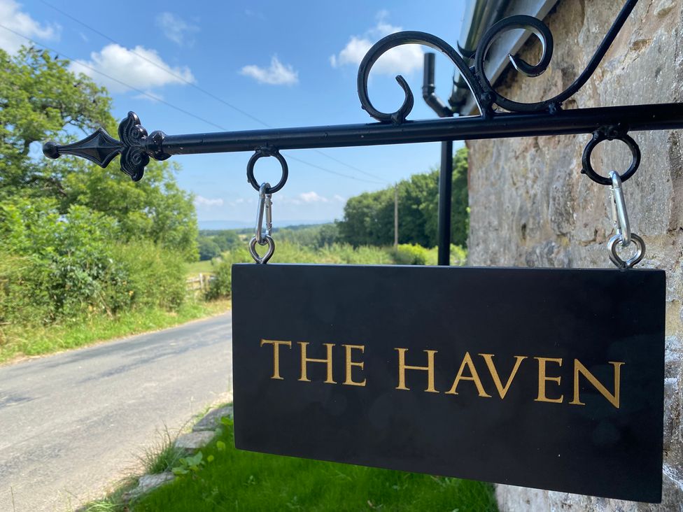 A sign that reads THE HAVEN outdoors at The Haven in Penrith