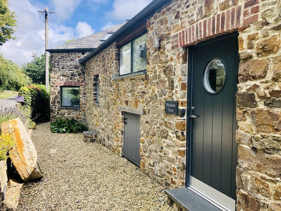 An exterior view of Meadow View at Widemouth Bay