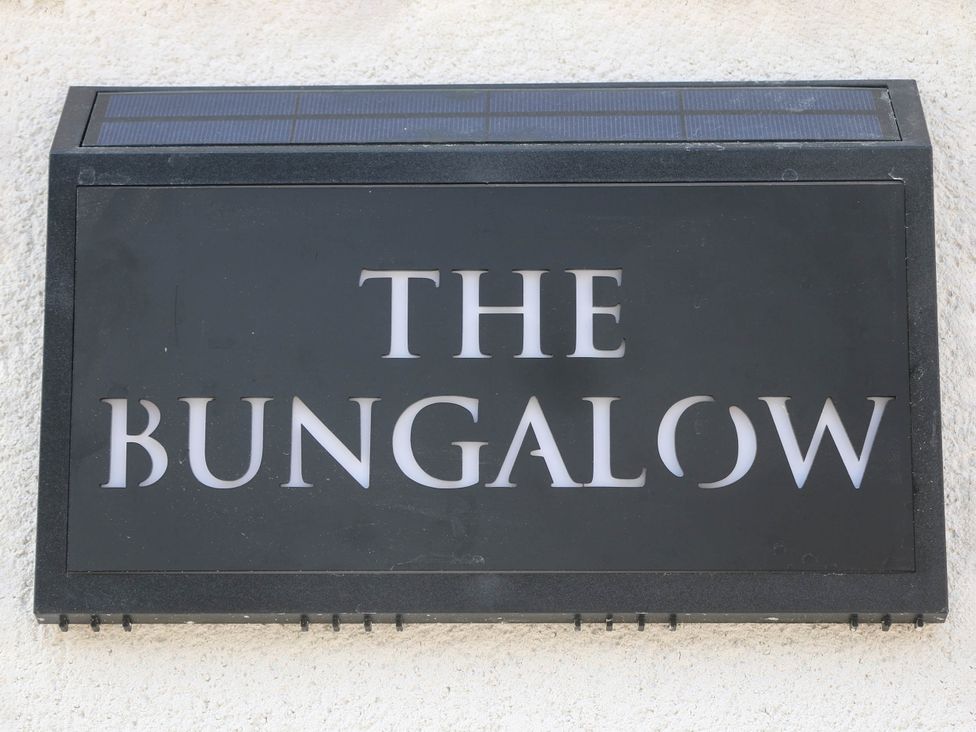 A sign that reads The Bungalow at The Bungalow in Matlock