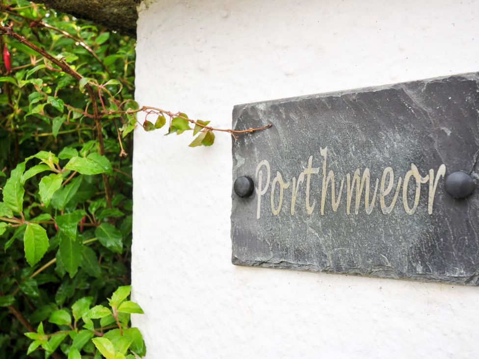 A sign displaying Porthmeor at Porthmeor in Wadebridge