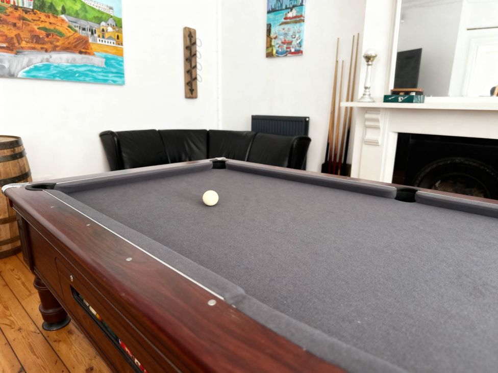 A pool table in a game room at Craven Suite Scarborough