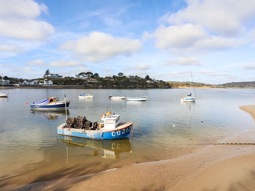 Boats in the water at Parc y Brenin Holidays, Abersoch