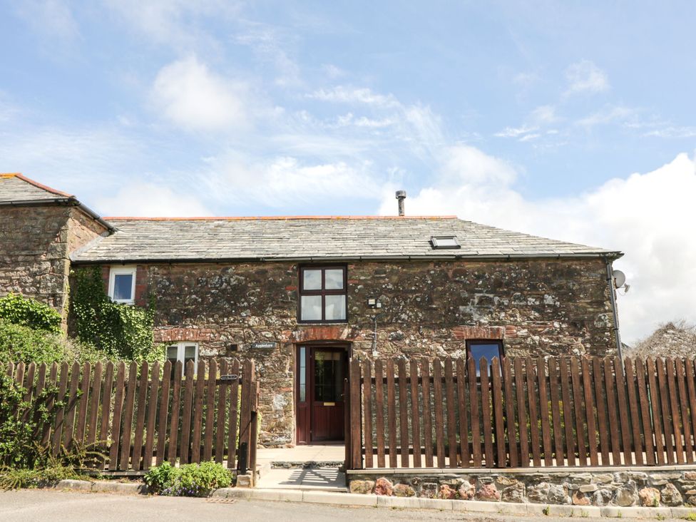 An exterior view of a stone cottage at Applestore in Wadebridge
