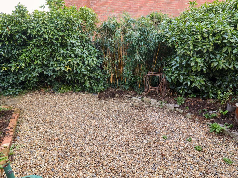 A garden area with gravel and plants at 17 Demesne Gardens Ipswich