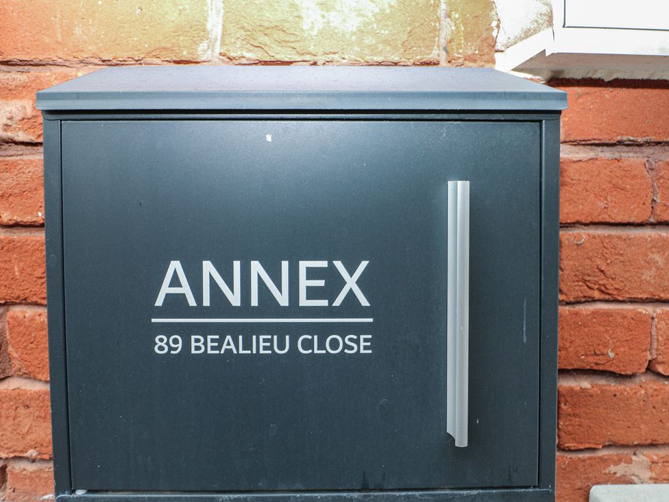 A mailbox displaying ANNEX at 89 Bealieu Close