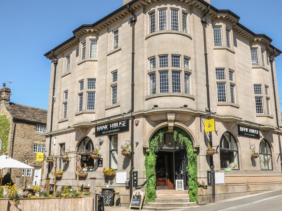 An exterior view of Bank House bar and restaurant