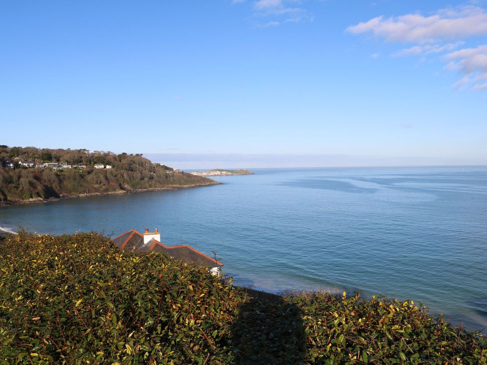 A view of the coastline and sea at Rosevale Villa St Ives