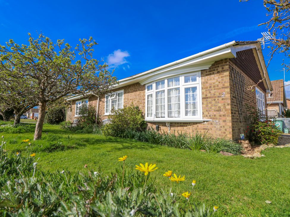 A house with windows and garden at 2 Trelawny Way Bembridge