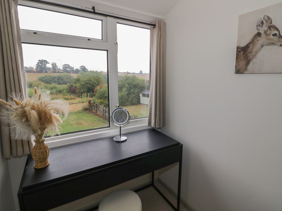 An office with a desk and window at 3 Swedish House in Walgrave