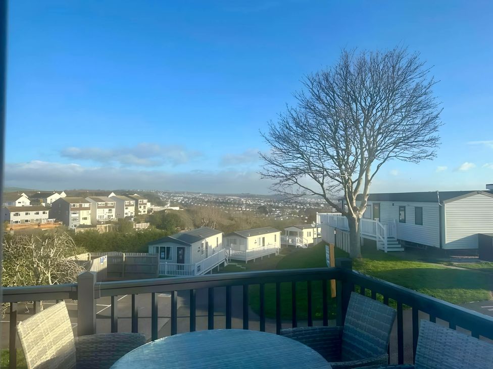 A view of caravans and landscape at 293 Static caravan Beverley Bay Paignton