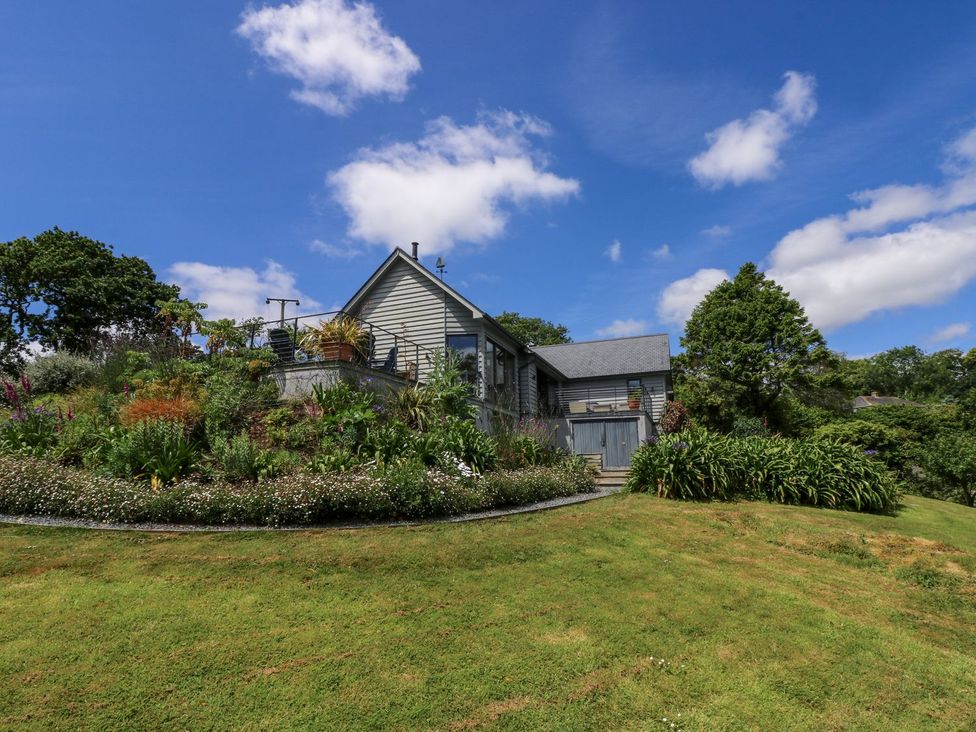 A house with garden and steps at Wood Meadow in Helston