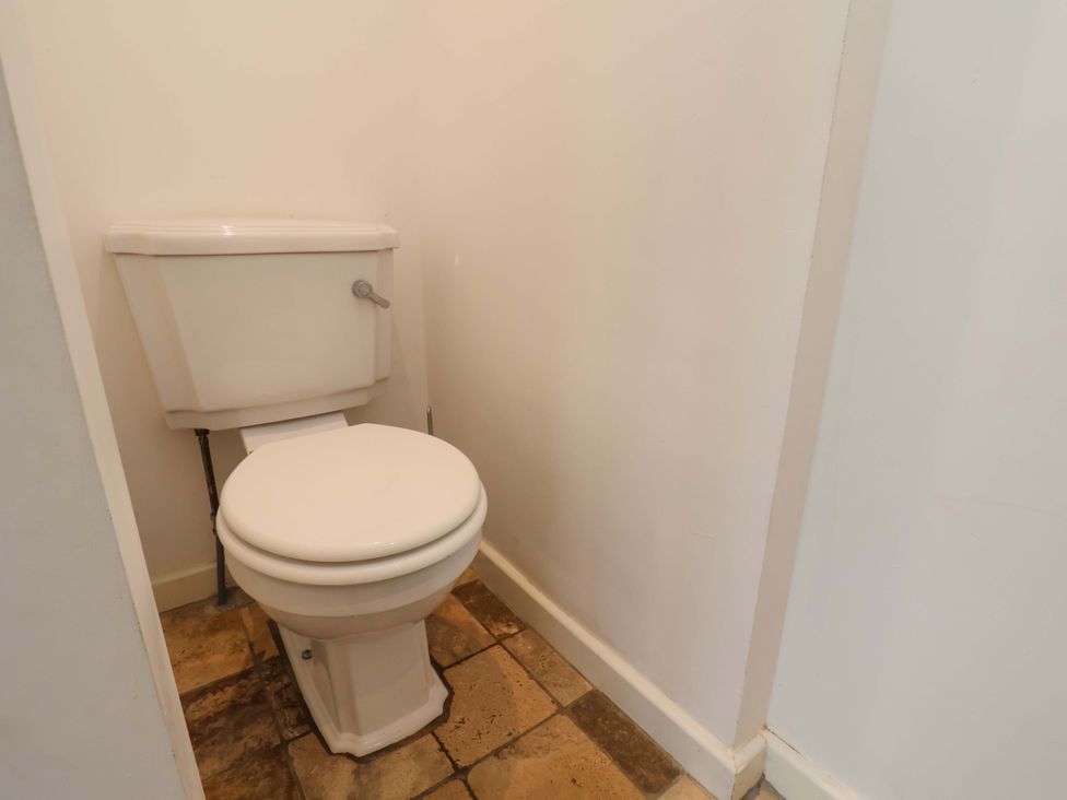 A toilet in a bathroom at 11 Peasholm Avenue Scarborough