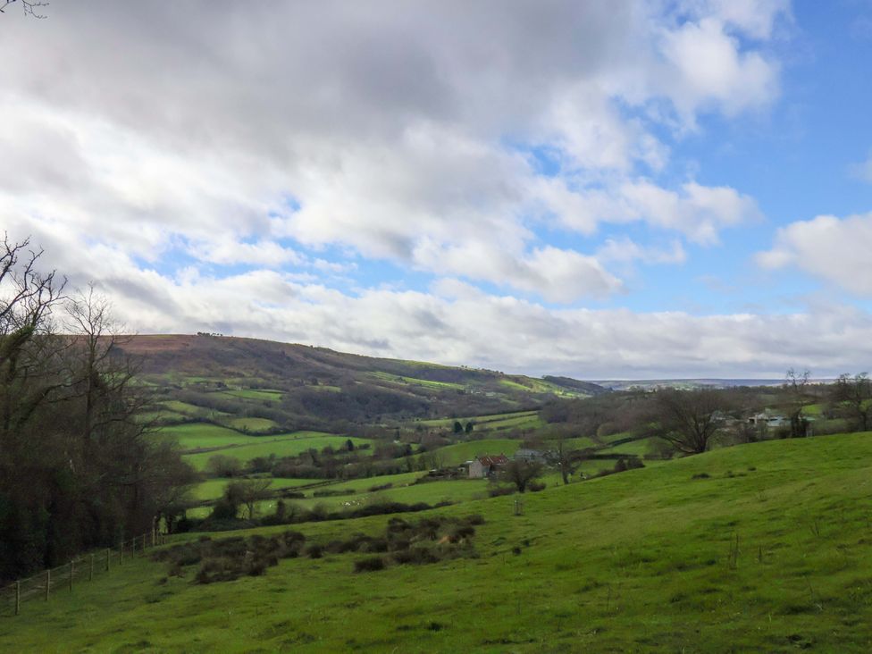 A landscape with hills and grass at Little Acorn in Whitby
