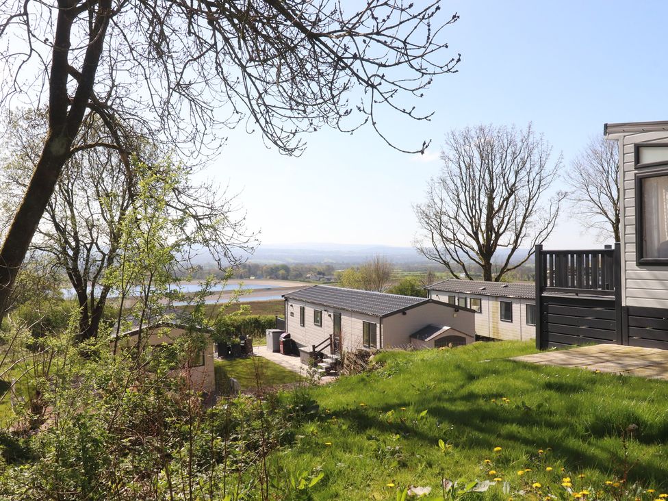 A view of buildings and trees at Beacon Fell Cottage 2 Longridge