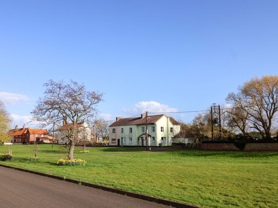 A view of houses and trees in a rural area at Lamb Cottage Stockton-On-Tees