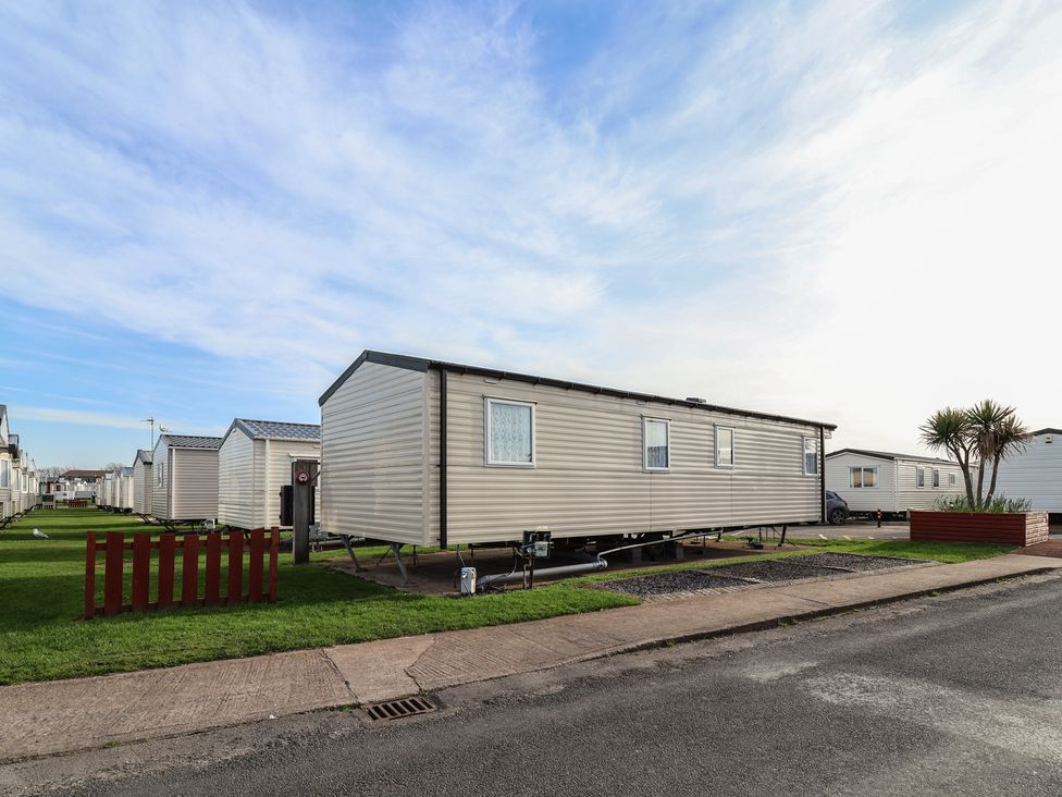 A caravan in an outdoor area at Away Resorts - Golden Sands Holiday Park, Rhyl