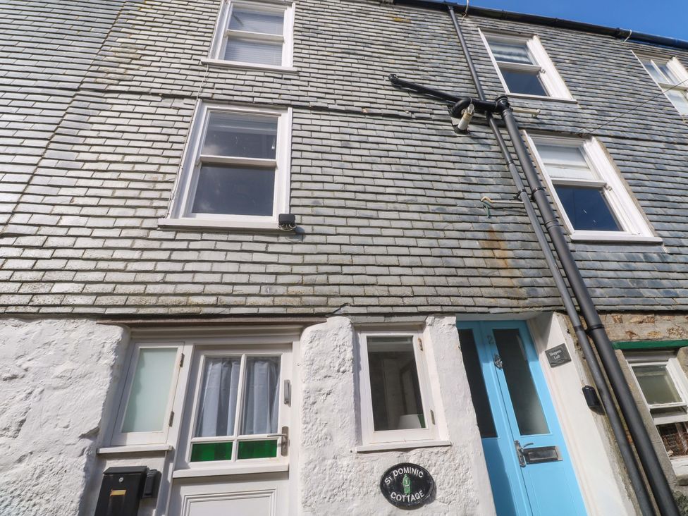 An exterior view of St. Dominic Cottage in St. Ives