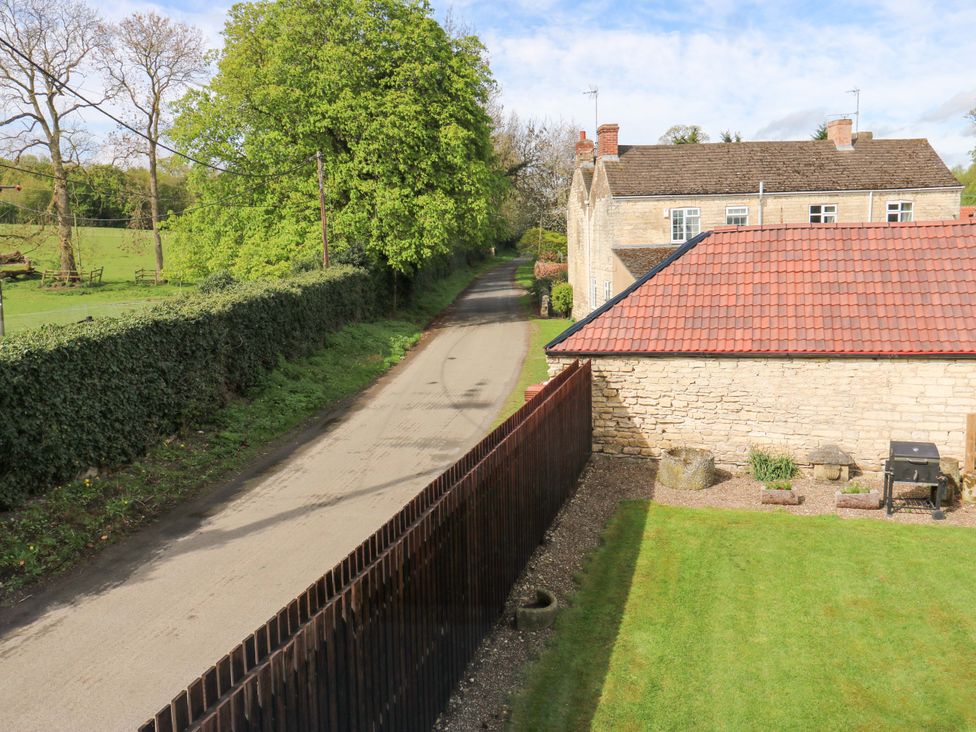 A view of a road and garden at Stewards House in Tadcaster