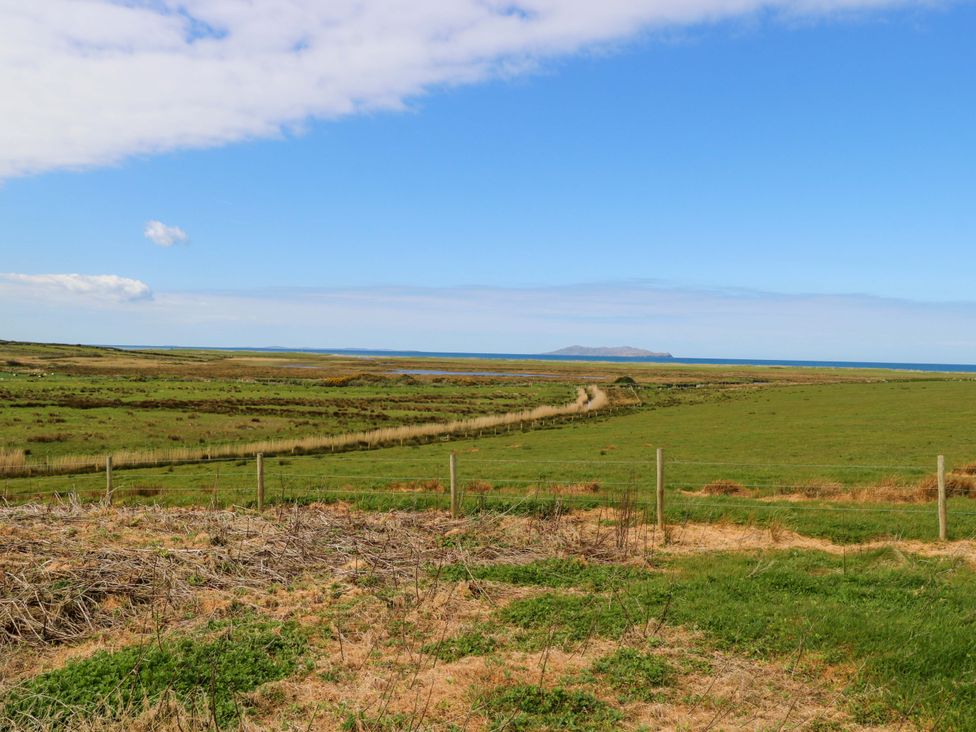 A landscape view with grasslands and ocean at Ocean View in Westport