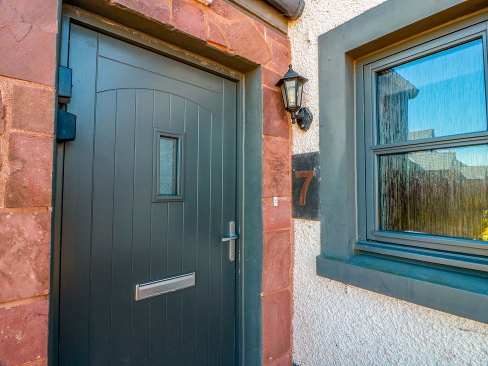 A door and window at Ballaganlea in Alexandria