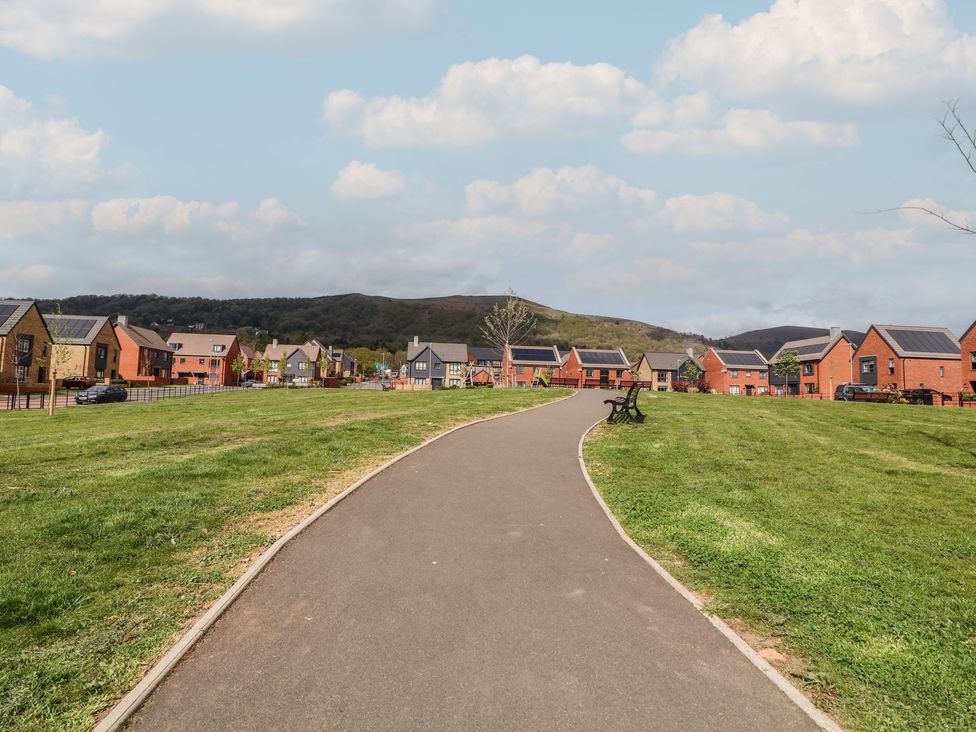 A view of houses on a path in a residential area at 56 Strothers Avenue 